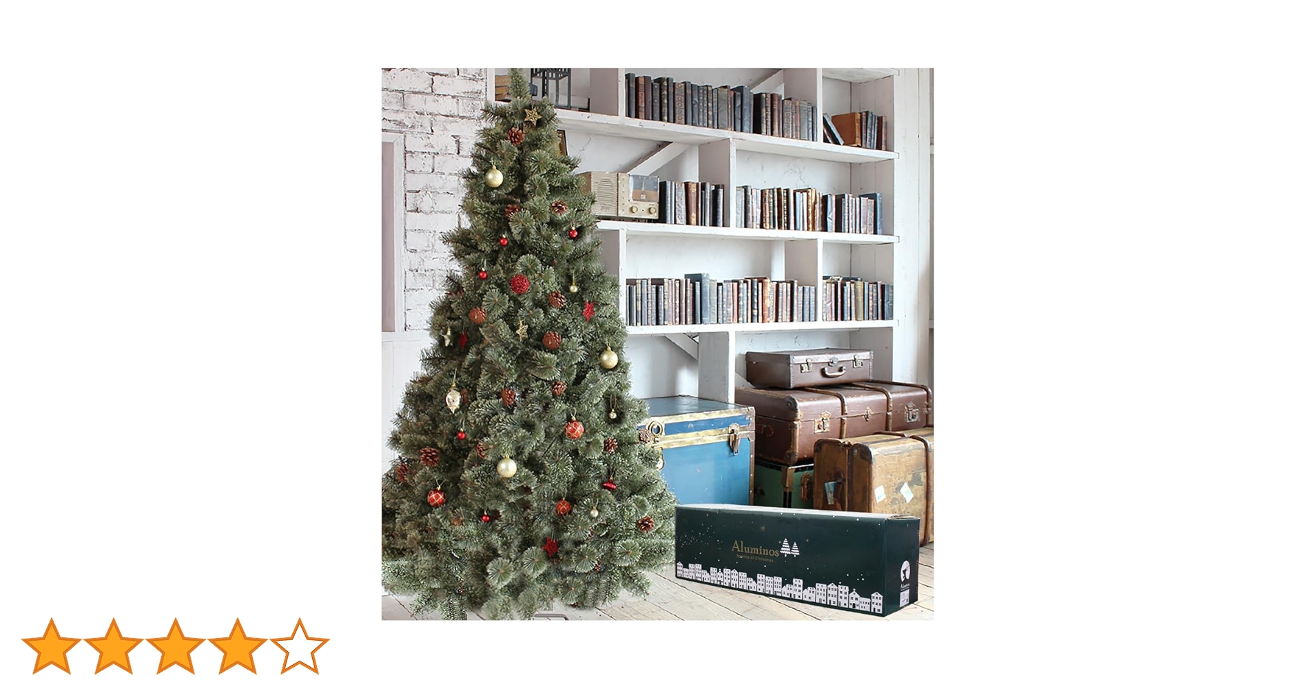 ⭐️枝大幅増量タイプ クリスマスツリー 180cm グリーン ヌードツリー Amazon.co.jp: クリスマスツリー 210cm 180cm 150cm 240cm 120cm